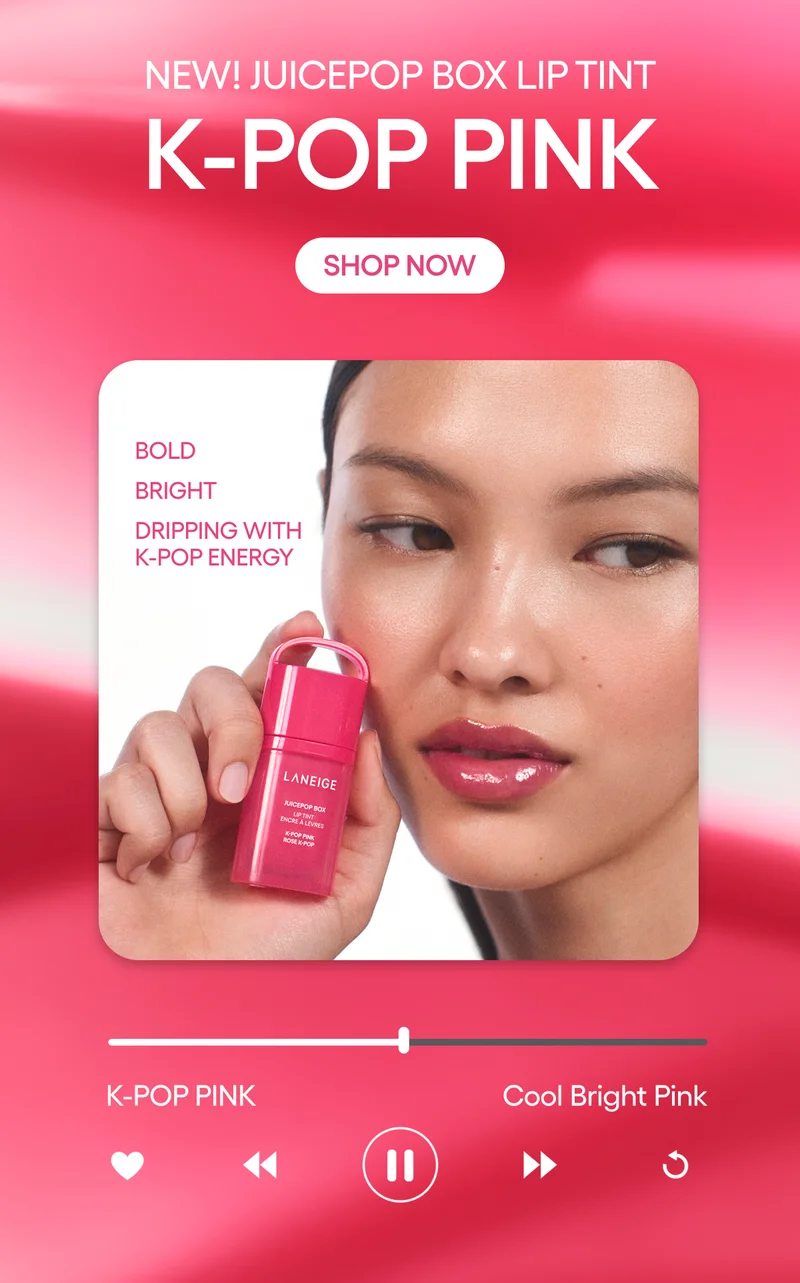 JUICEPOP BOX LIP TINT K-POP PINK