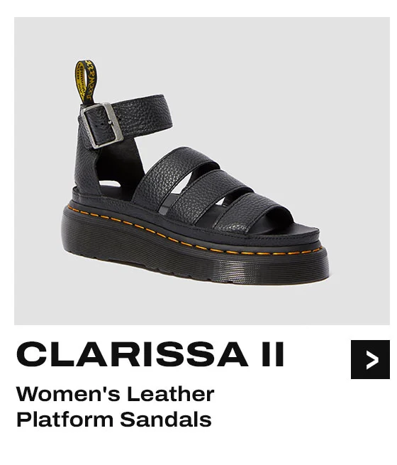 Clarissa II Women's Leather Platform Sandals