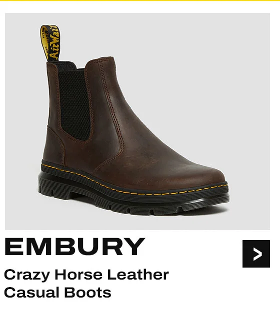 Embury Crazy Horse Leather Casual Boots