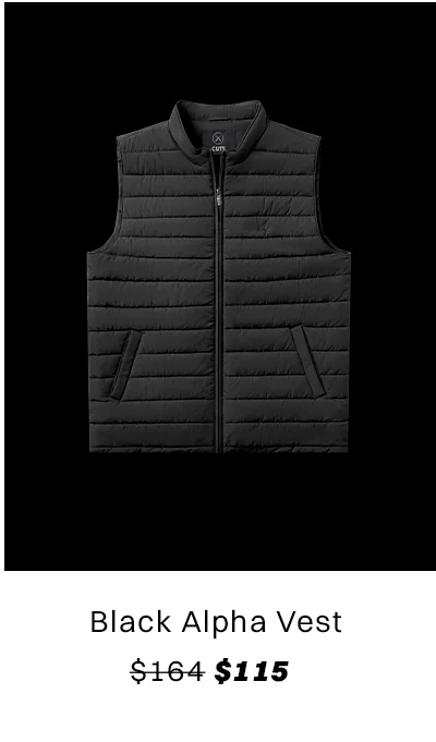 Black Alpha Vest