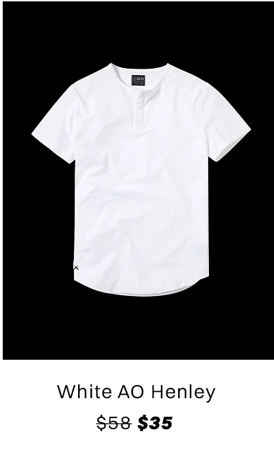 White AO Henley