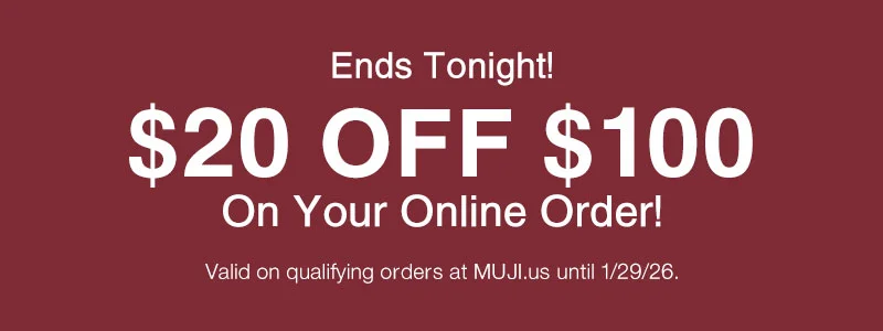 Ends Tonight: $20 OFF $100 Online Orders
