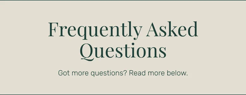 Frequently Asked Questions