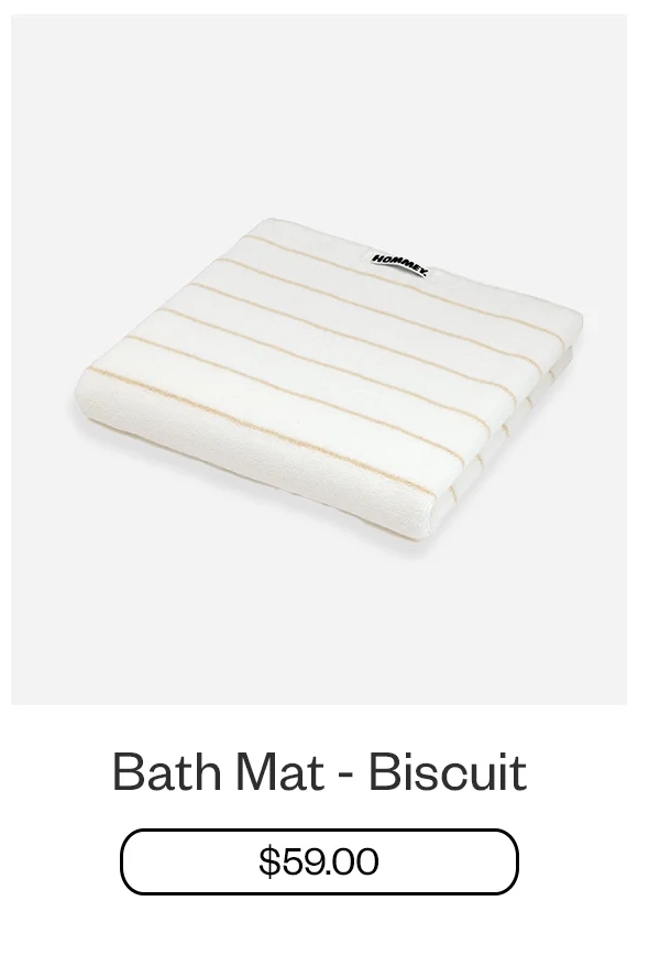 Bath Mat - Biscuit
