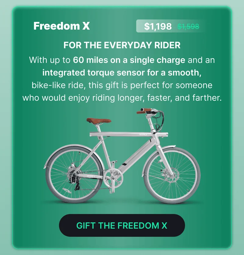 GIFT THE FREEDOM X