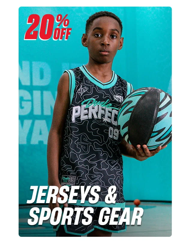 JERSEYS & SPORTS GEAR