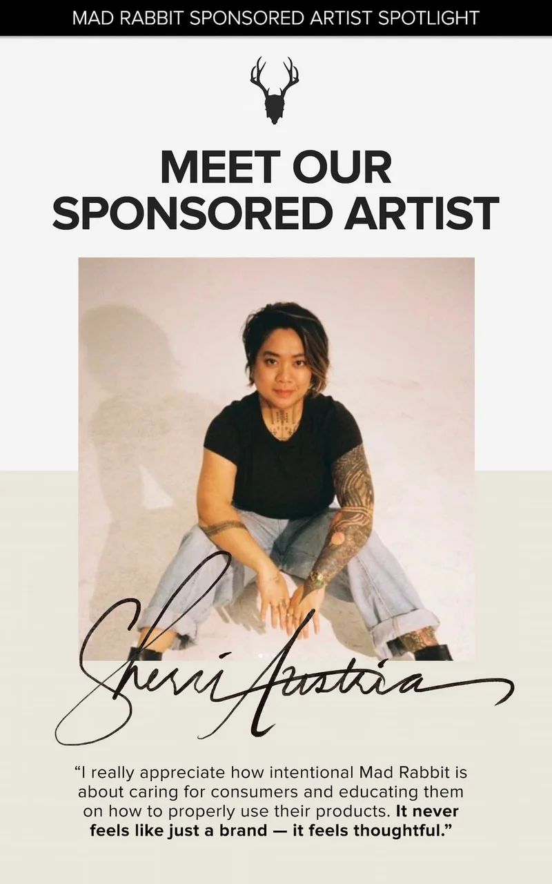 Meet our sponsored artist - sherri austria.