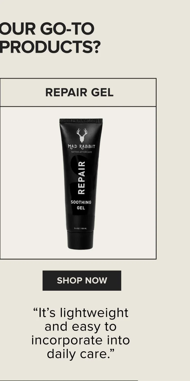 repair gel - it's lightweight and easy to incorporate into daily care