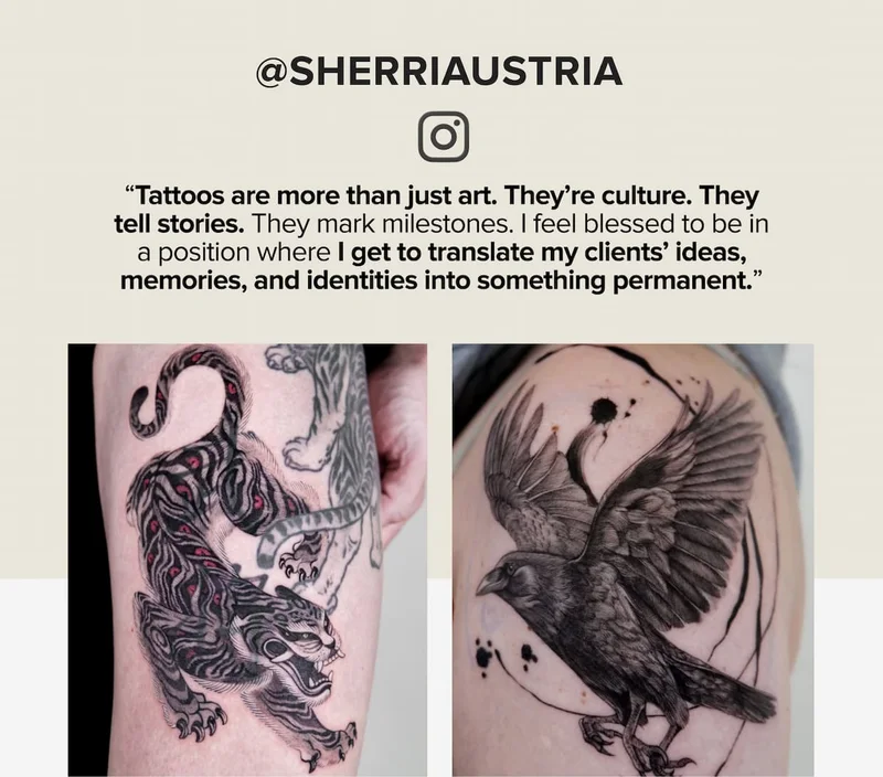 tattoos are more than just art. They're culture. They tell stories...