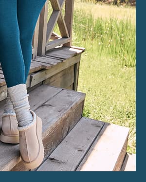 Spacedye Caught in the Midi Legging in Blue Gem Heather