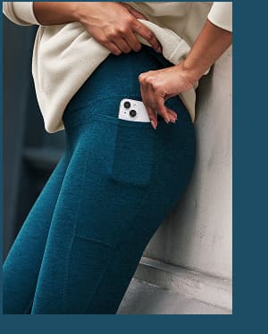 Spacedye Out Of Pocket High Waisted Midi Legging