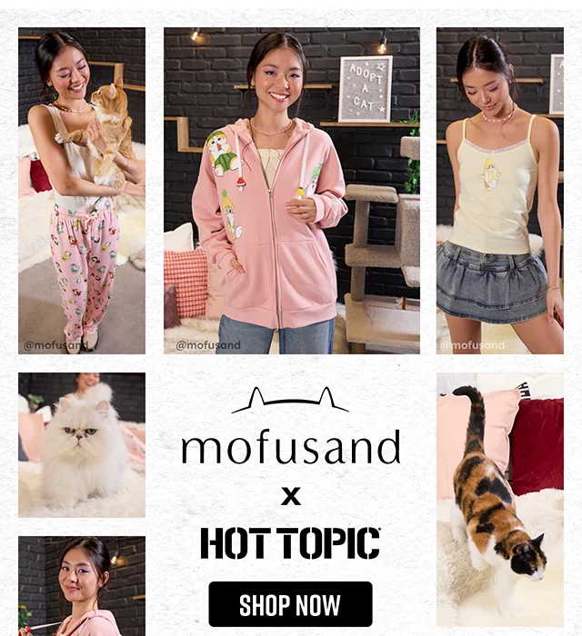 Mofusand X Hot Topic. Shop Now