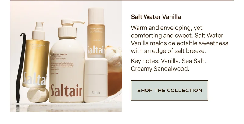 Salt Water Vanilla Vault Set