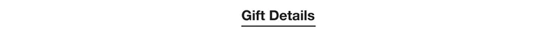 Gift Details
