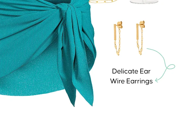 DELICATE EAR WIRE EARRINGS