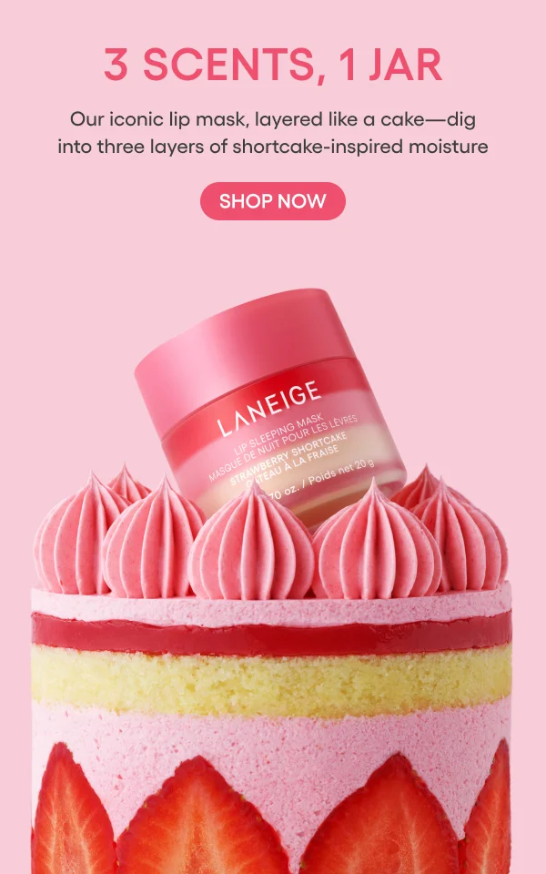 NEW strawberry shortcake lip sleeping mask