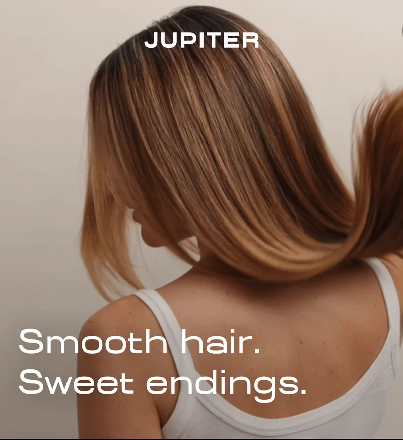 Smooth hair. Sweet endings.