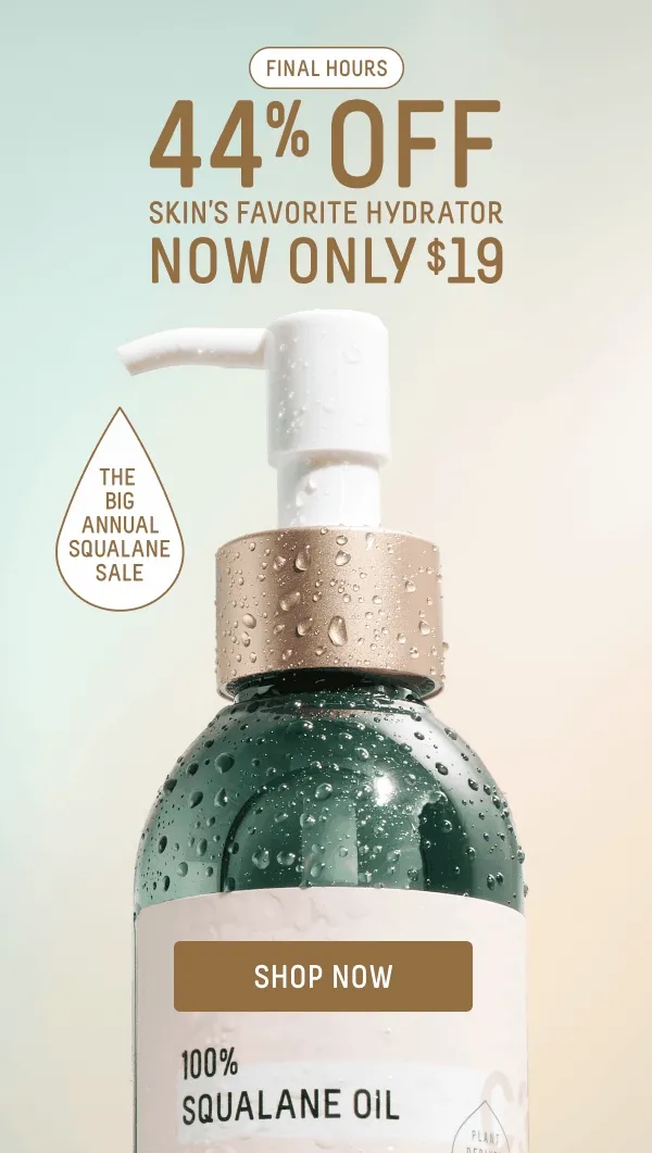 Final Hours 44% Off