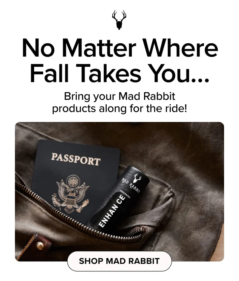 No Matter Where Fall Takes You… Bring your Mad Rabbit products along for the ride! | shop mad rabbit