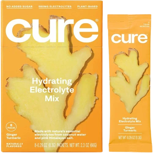 Image of Cure Hydration Ginger Turmeric Electrolyte Mix
