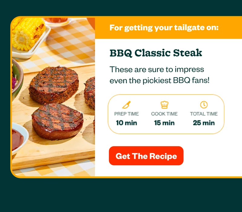 bbq classic steak - get the recipe