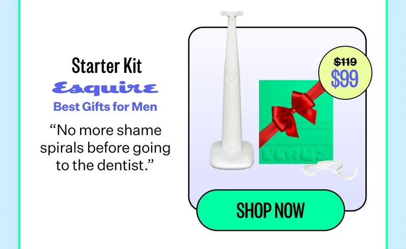 Starter Kit Esquire Best Gifts for Men | $99 | "No more shame spirals before going to the dentist." | Shop Now