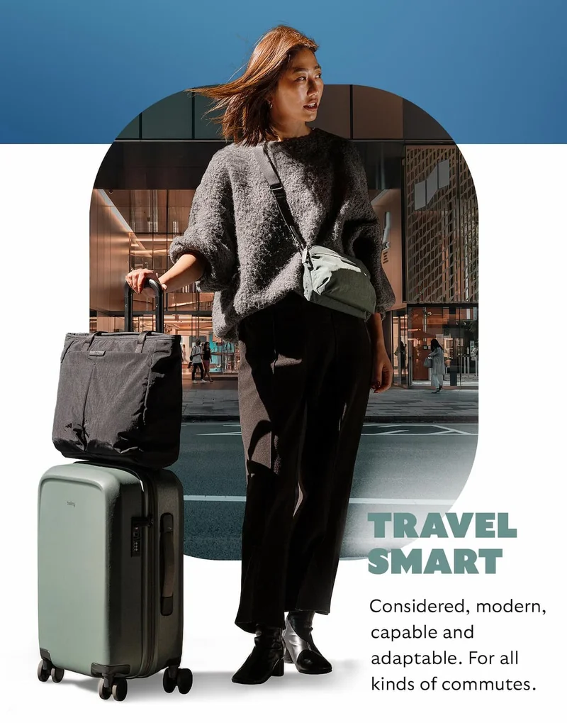 Travel smart. Considered, modern, capable and adaptable. For all kinds of commutes.
