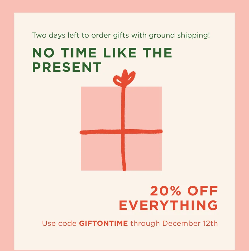 20% OFF EVERYTHING