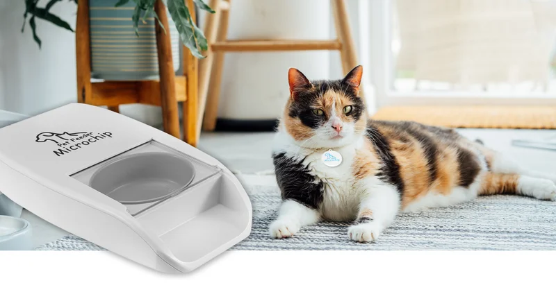 Automatic Microchip Pet Feeder