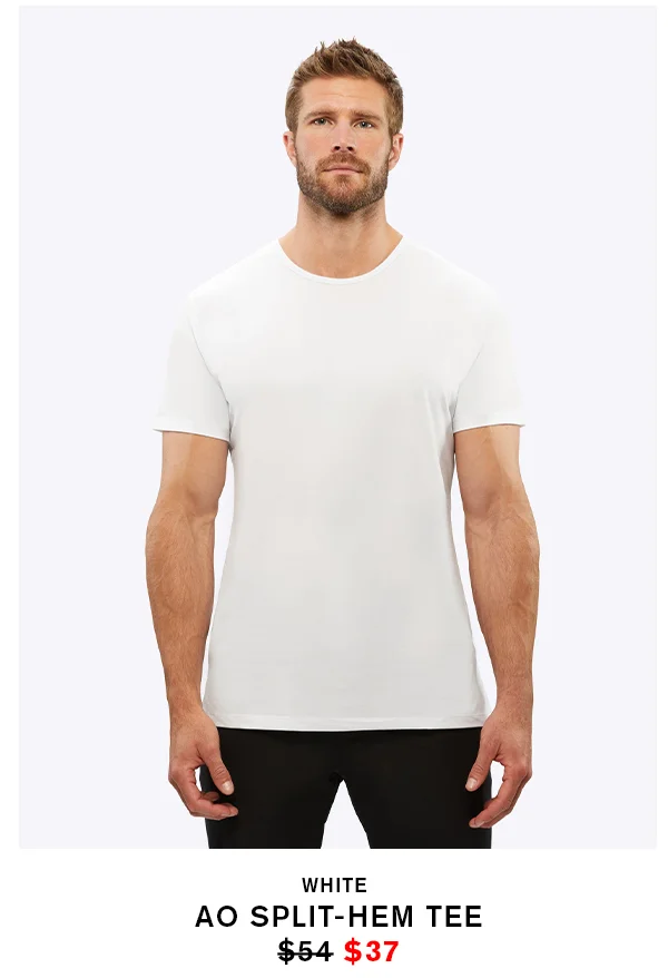 AO Split-Hem Tee $54  $37