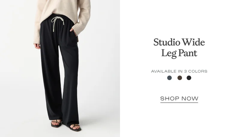 Studio Wide Leg Pant