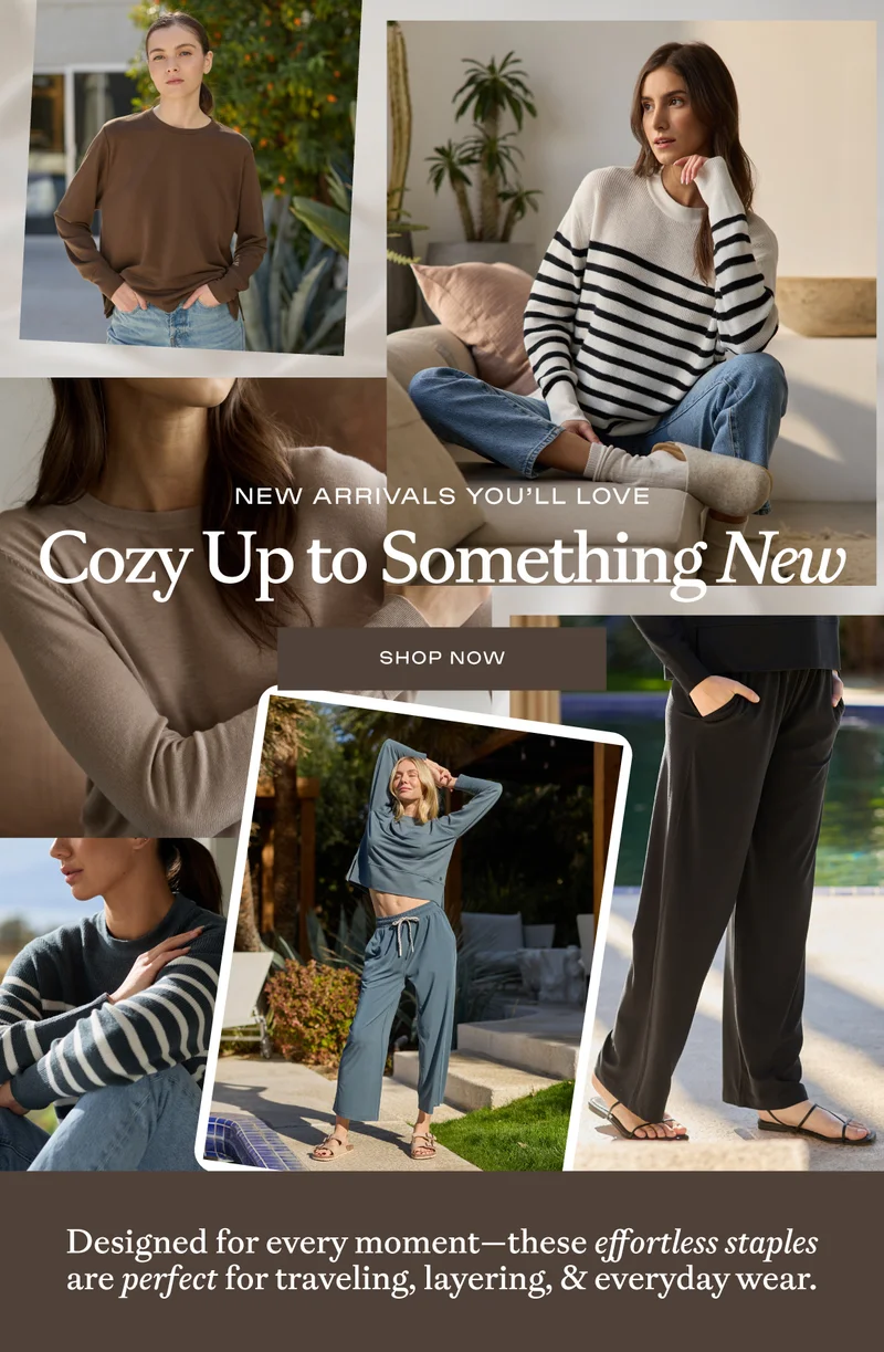 COZY UP TO SOMETHING NEW