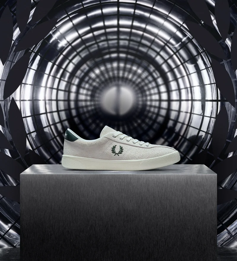 The Fred Perry Tennis Shoe in Ecru
