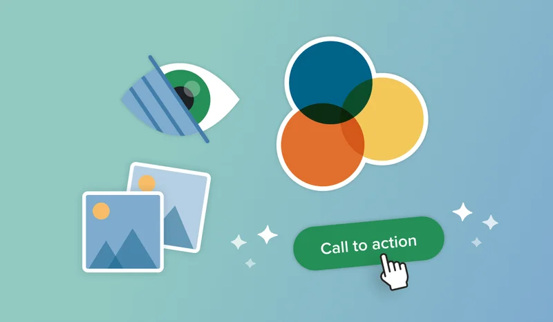 icons for different email design principles