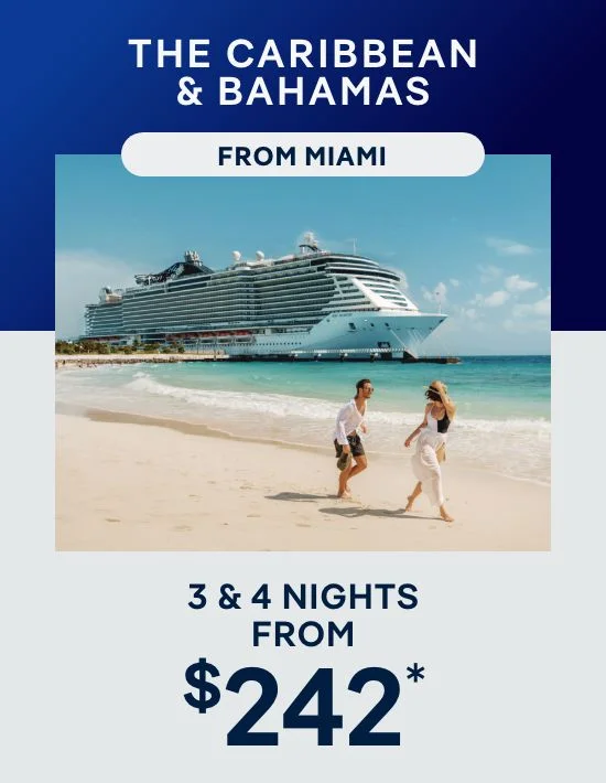 Miami – 3 & 4 Nights – Click to View Cruises & Book Now Miami – 3 & 4 Nights – Click to View Cruises & Book Now