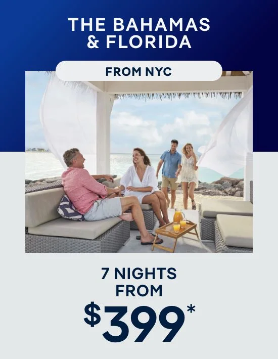 The Bahamas & Florida From NYC – 7 Nights – Click to View Cruises & Book Now The Bahamas & Florida From NYC – 7 Nights – Click to View Cruises & Book Now