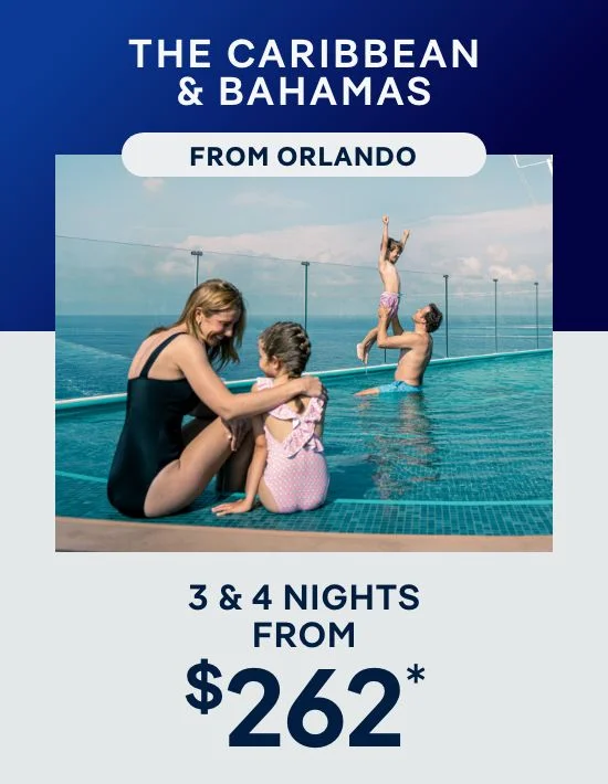 Orlando – 3 & 4 Nights – Click to View Cruises & Book Now Orlando – 3 & 4 Nights – Click to View Cruises & Book Now