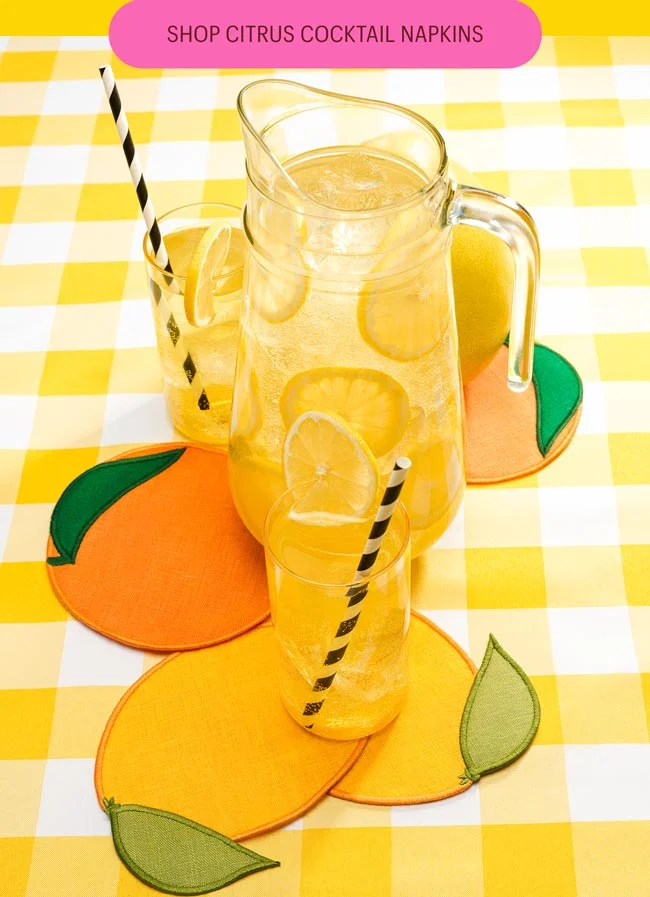 Shop Citrus Cocktail Napkins