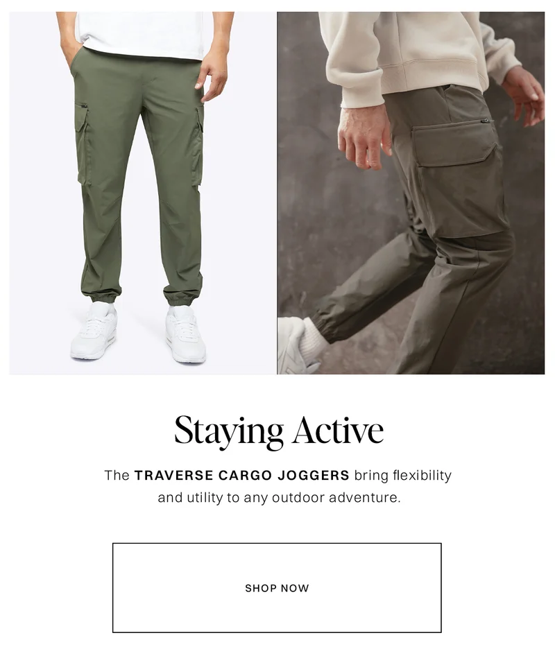 Traverse Cargo Joggers