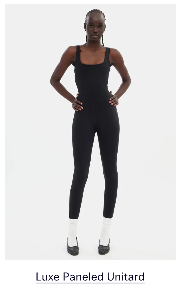 Luxe Paneled Unitard