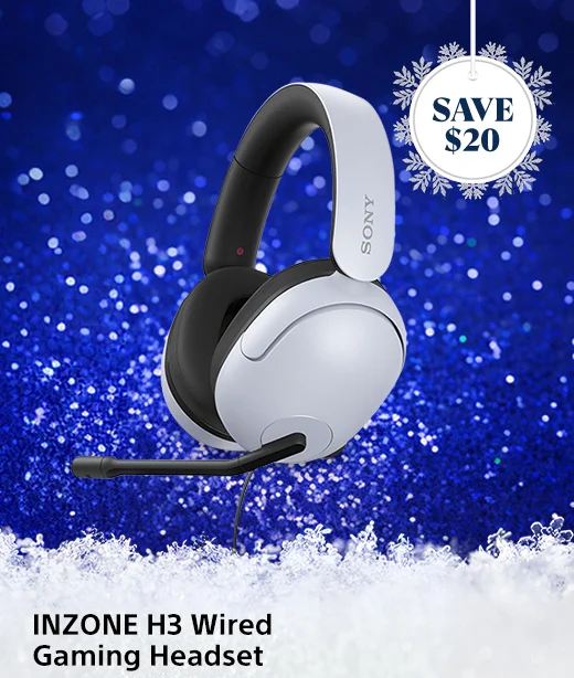 Save $30: INZONE H3 Wired Gaming Headset