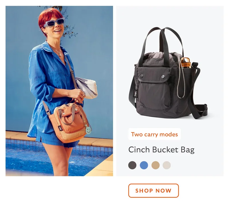 Cinch Bucket Bag
