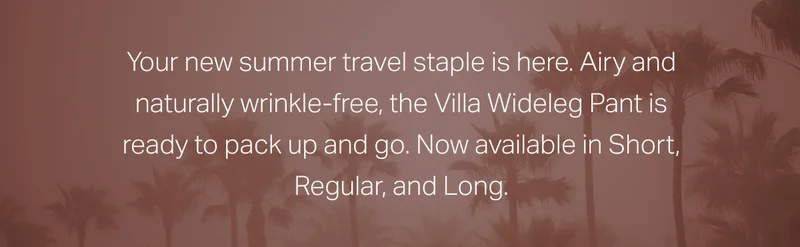 Your new summer travel staple is here.