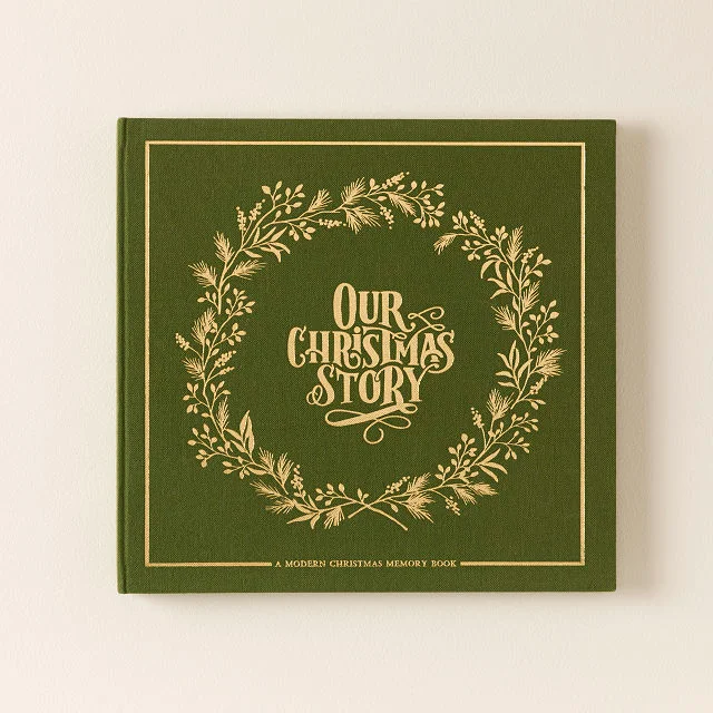 Our Christmas Story Guided Christmas Memory Book