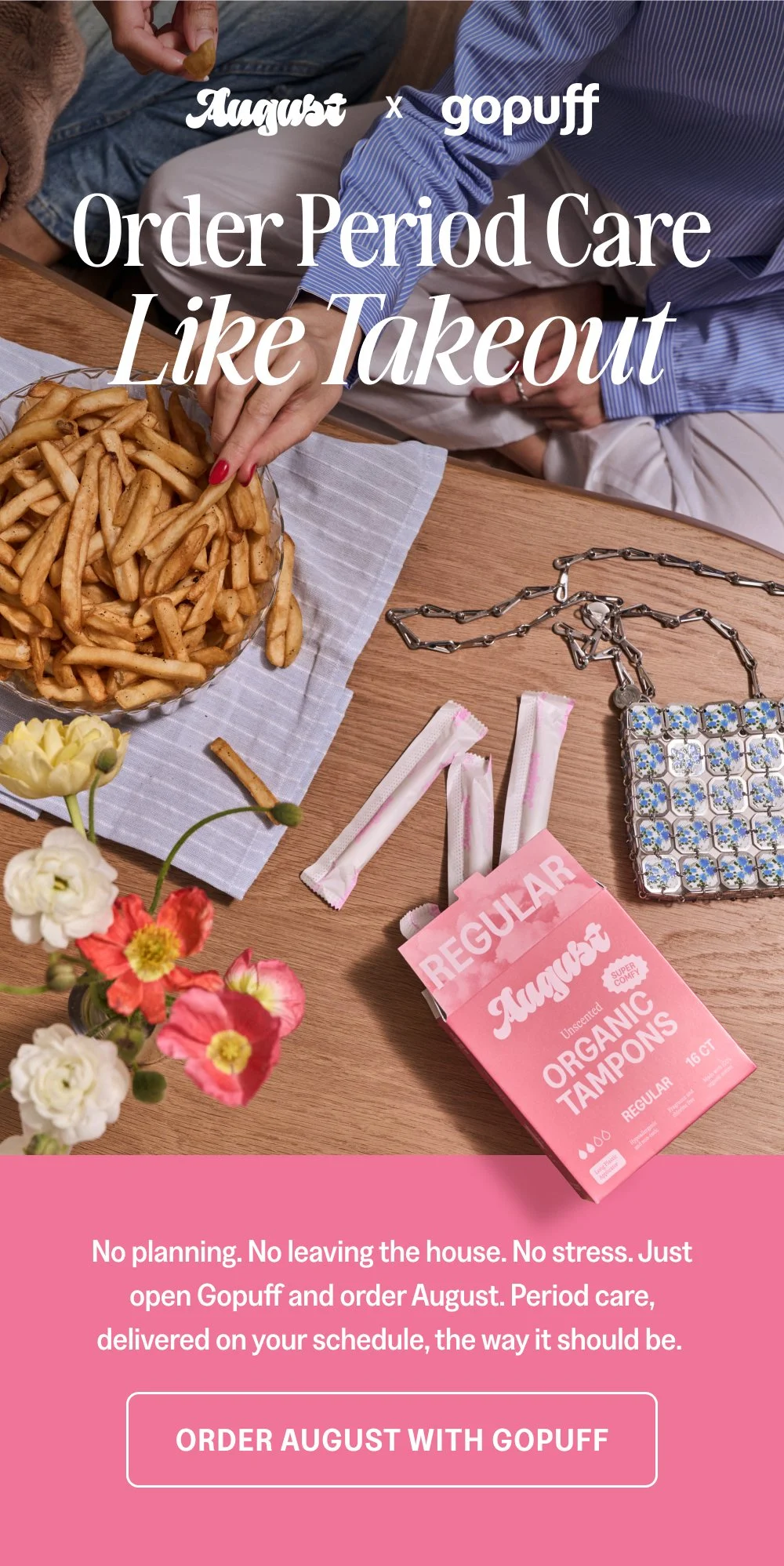 Order Period Care Like Takeout [ORDER AUGUST WITH GOPUFF]