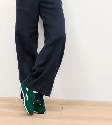 SoftWash Linen Easy Wide Leg Pant 31"