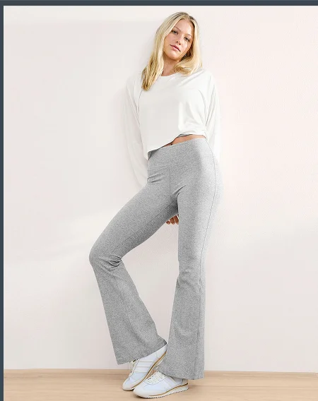Spacedye Mid-Rise Bootcut Pant