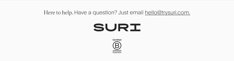 SURI footer