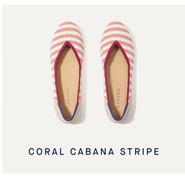 CORAL CABANA STRIPE