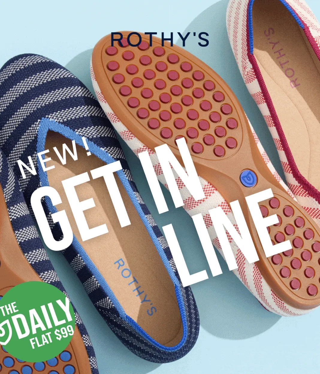 NEW! Get in line.